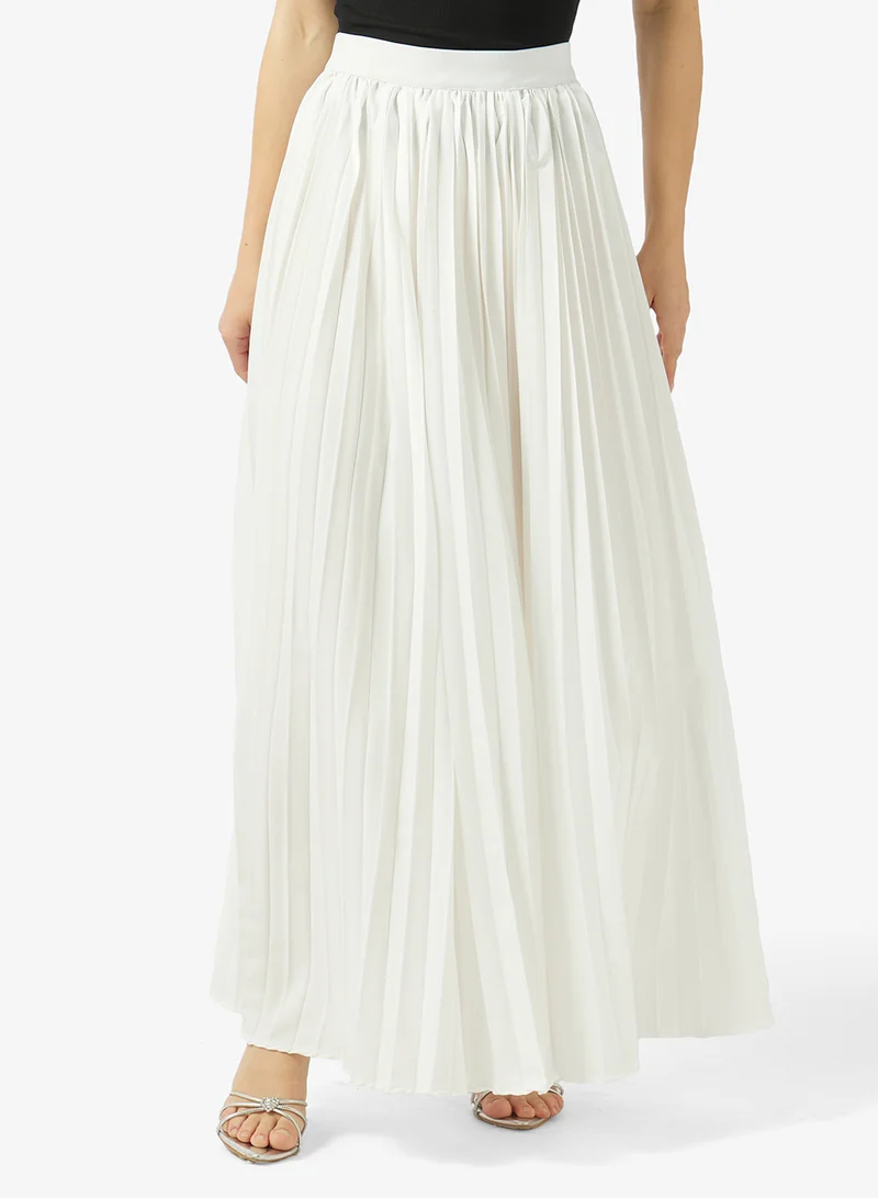 Ginger  Longline Assymetric Top & Pleated Pant Set for Women | Best Price UAE